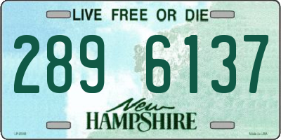 NH license plate 2896137