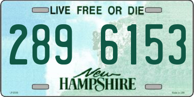 NH license plate 2896153