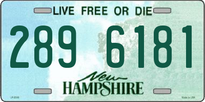 NH license plate 2896181