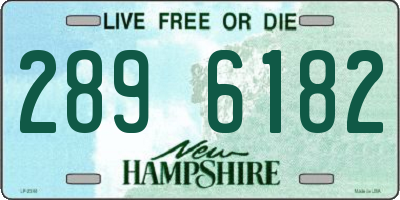 NH license plate 2896182