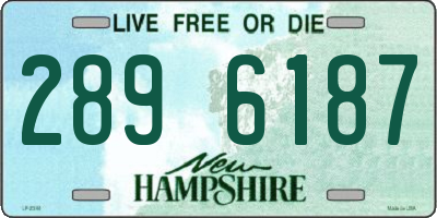 NH license plate 2896187