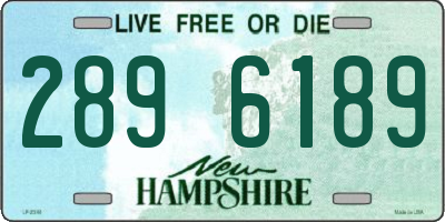 NH license plate 2896189