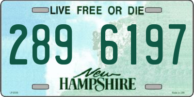 NH license plate 2896197