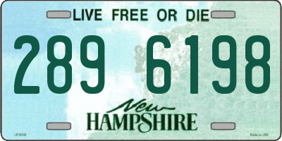 NH license plate 2896198