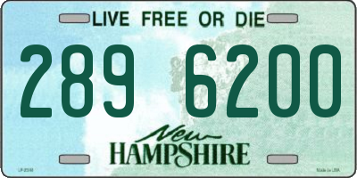 NH license plate 2896200