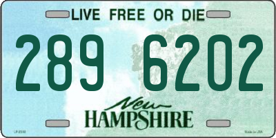 NH license plate 2896202