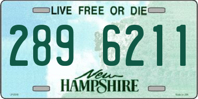 NH license plate 2896211