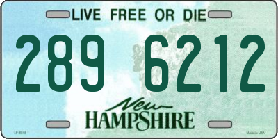 NH license plate 2896212