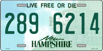 NH license plate 2896214