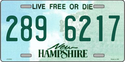 NH license plate 2896217