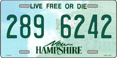 NH license plate 2896242