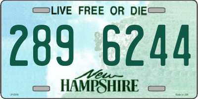 NH license plate 2896244