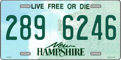 NH license plate 2896246