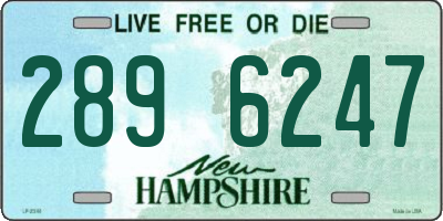 NH license plate 2896247