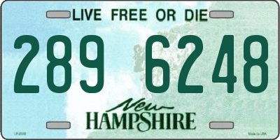 NH license plate 2896248