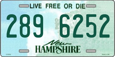 NH license plate 2896252