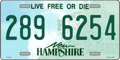 NH license plate 2896254