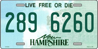 NH license plate 2896260