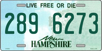 NH license plate 2896273