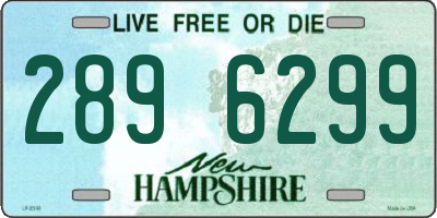 NH license plate 2896299