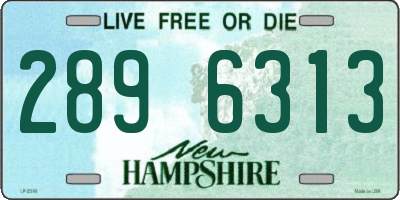 NH license plate 2896313