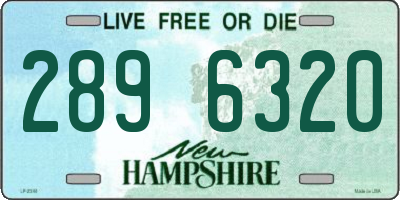 NH license plate 2896320