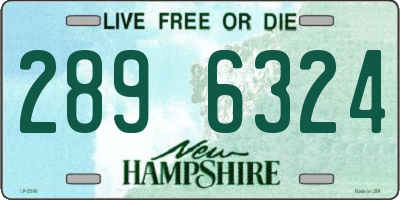 NH license plate 2896324