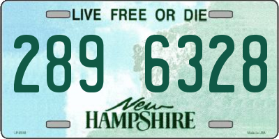 NH license plate 2896328