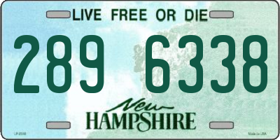 NH license plate 2896338
