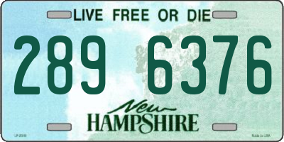 NH license plate 2896376