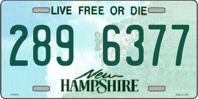 NH license plate 2896377
