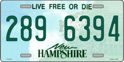 NH license plate 2896394