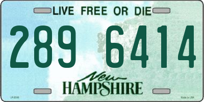 NH license plate 2896414