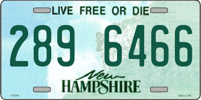 NH license plate 2896466