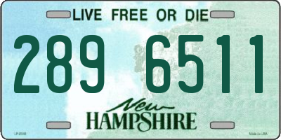 NH license plate 2896511