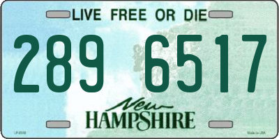 NH license plate 2896517
