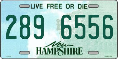 NH license plate 2896556
