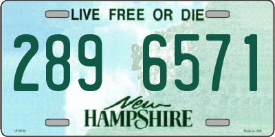 NH license plate 2896571