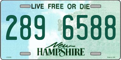 NH license plate 2896588