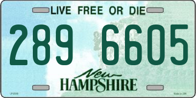 NH license plate 2896605