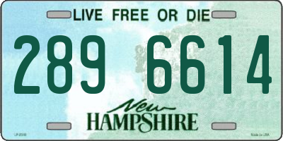NH license plate 2896614