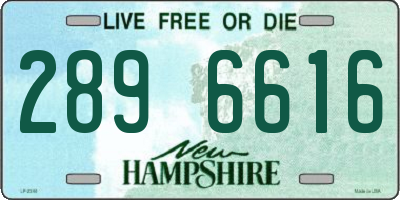 NH license plate 2896616