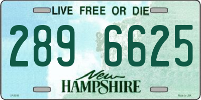 NH license plate 2896625