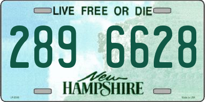 NH license plate 2896628