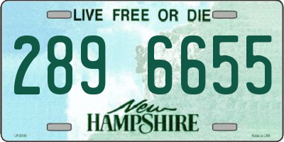 NH license plate 2896655