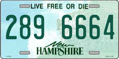 NH license plate 2896664