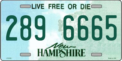 NH license plate 2896665
