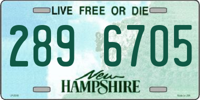NH license plate 2896705