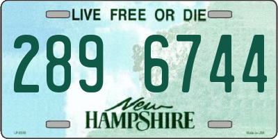 NH license plate 2896744