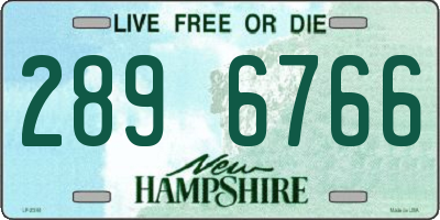 NH license plate 2896766